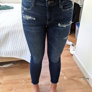 American Eagle Dark Wash Skinny Jeans